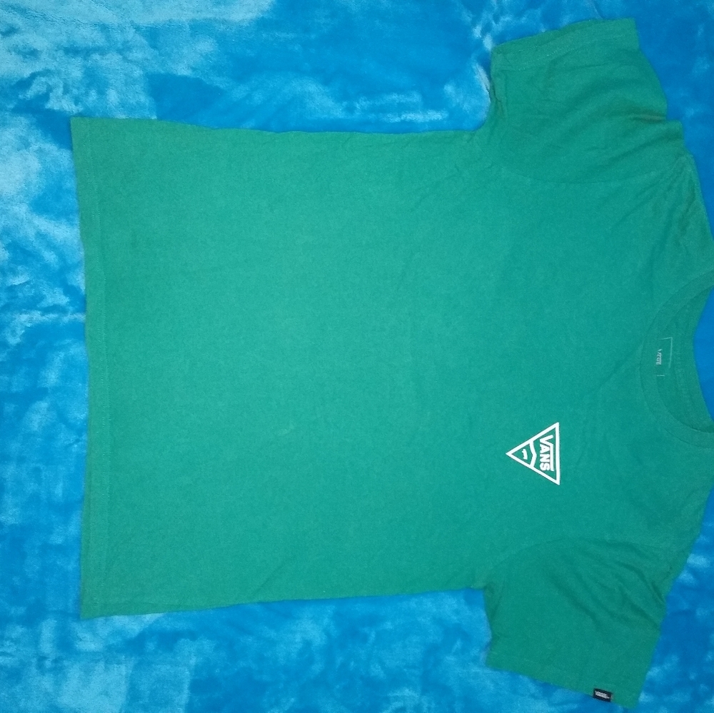 Vans shirt, XL boys, green